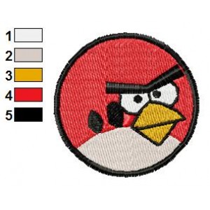Angry Birds Embroidery Design 005